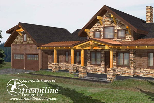 Hart’s Desire Log Home