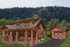 Hart’s Desire Log Home