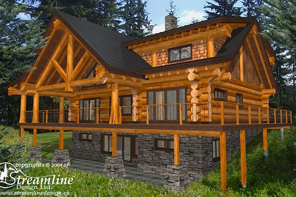 Hart’s Desire Log Home