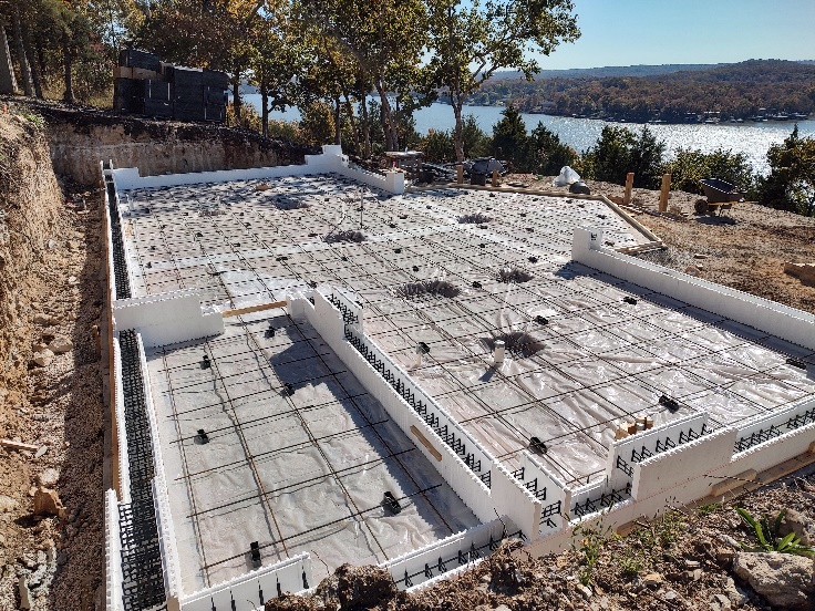 Widdowson log home construction photo 3
