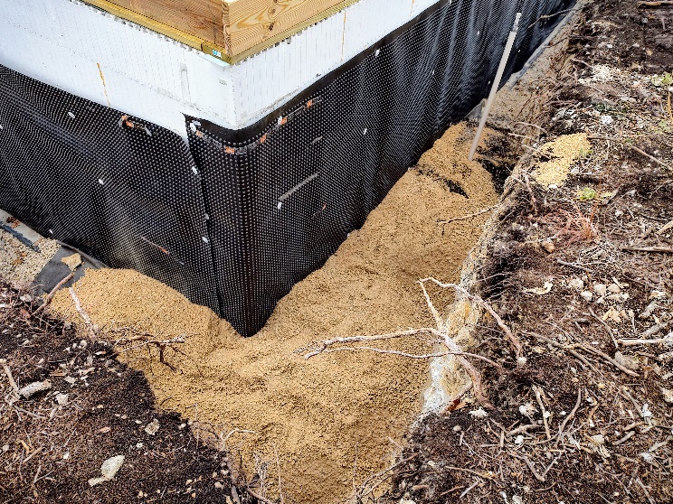 Widdowson log home construction photo 7